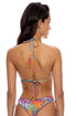 Luli Fama Wild Waters Crystallized Triangle Top